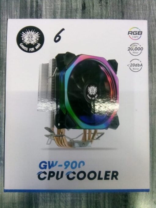 Game of War Gw-900 6 Pipes CPU Cooler