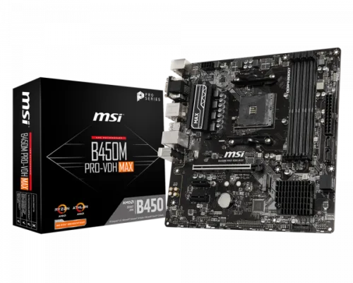 MSI B450M PRO VDH MAX MSI B450M PRO VDH MAX