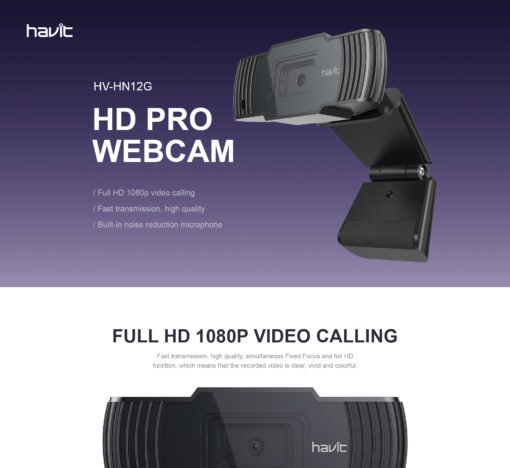 Havit HV HN12G 1080P Webcam