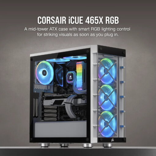 CORSAIR iCUE 465X RGB Mid Tower