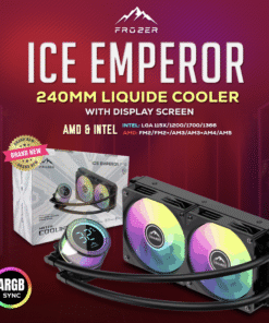 Frozer Ice Emperor Black ARGB 240MM Liquid Cooler